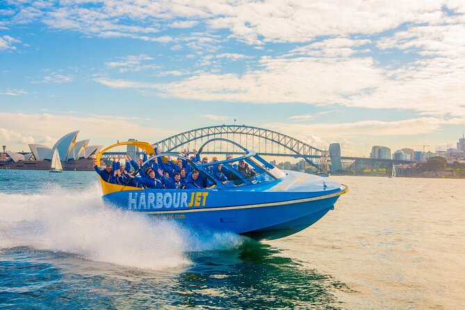 30-Minute Sydney Harbour Jet Boat Ride: Jet Blast - Cockle Bay Wharf start: Nick’s Seafood and a quick, simple launch