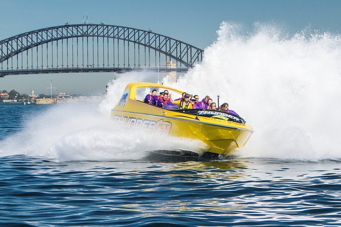 30-Minute Sydney Harbour Jet Boat Ride on Thunder Twist - What to wear and bring: practical gear for a wet and wild harbor sprint