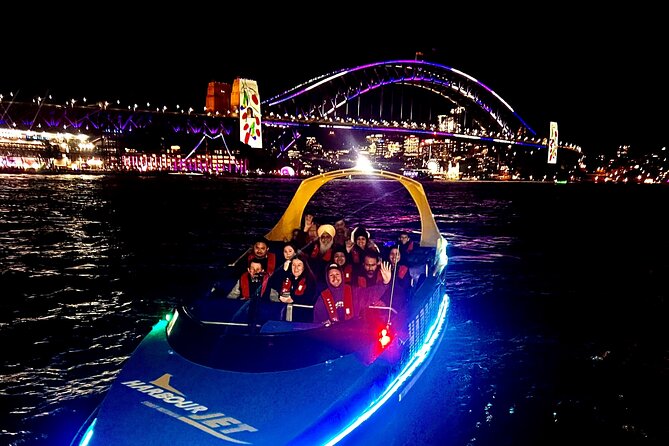 45-Minute Vivid Sydney Scenic Jet Boat Cruise Tour - Key things to know before you go