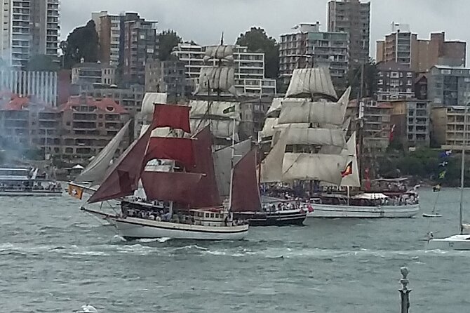 Australia Day Tall Ships Dinner & Fireworks on Sydney Harbour - How the 4-hour tall ship Australia Day night actually flows
