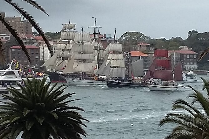 Australia Day Tall Ships Dinner & Fireworks on Sydney Harbour - Australia Day fireworks from the ship, getting the best viewing