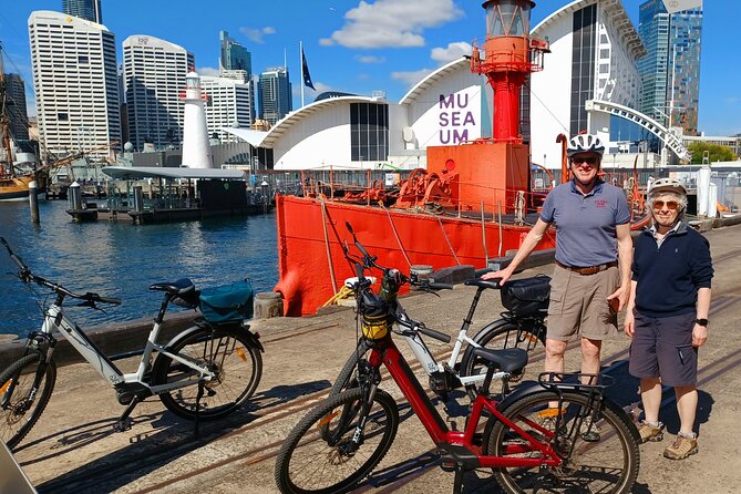 Bespoke Cycle Tours - Sydney Harbour E-Bike Coffee/Lunch Tour - Glebe Tramsheds lunch time: a café break with character