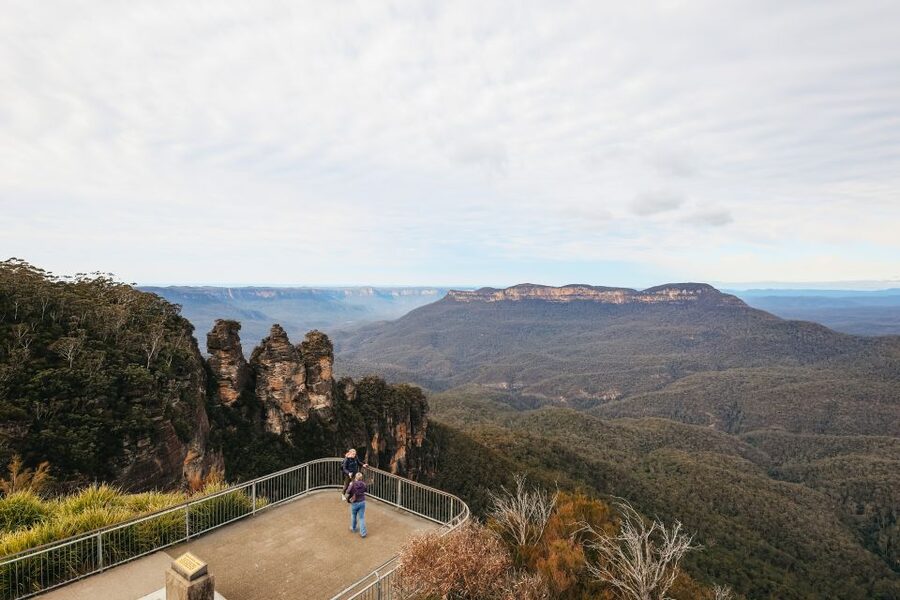 Blue Mountain Small Group Scenic World, Wildlife, Waterfall - Parramatta River ferry cruise to Circular Quay under the Harbour Bridge