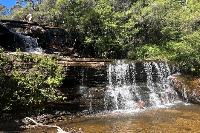 Blue Mountains Private Tour & Hidden Gems, Pick up & Drop off - Govetts Leap: the 180-meter waterfall view angle
