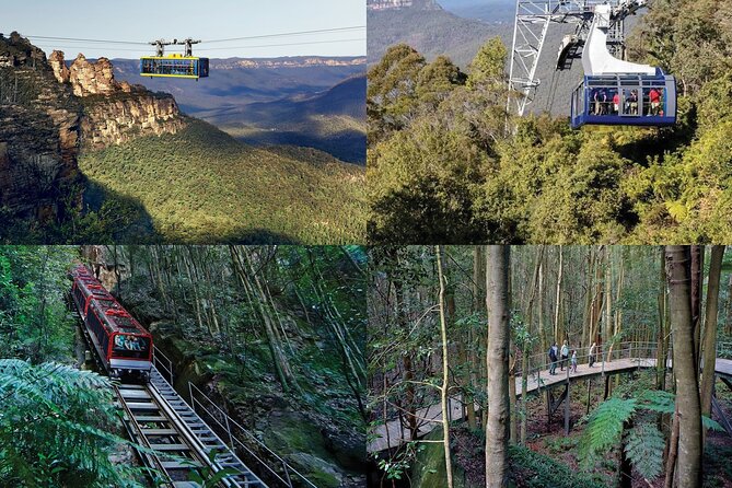 Blue Mountains Small-Group Tour from Sydney with Scenic World,Sydney Zoo & Ferry - Jamison and Megalong Valley viewpoints plus a real lunch break