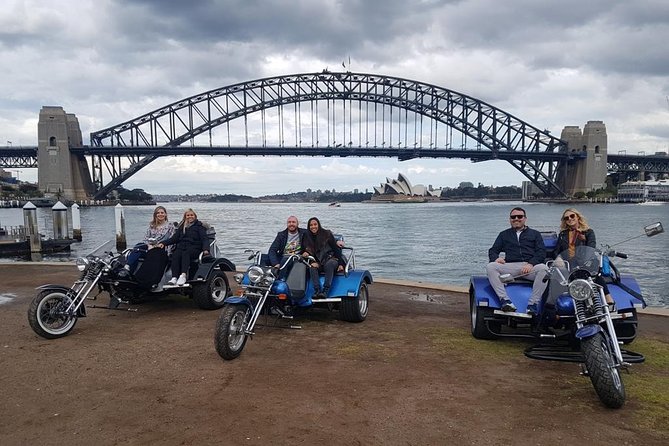 Bondi & Sydney Sights Trike Tour 1.5hrs - Cruising Sydney Harbour Bridge, built in 1923
