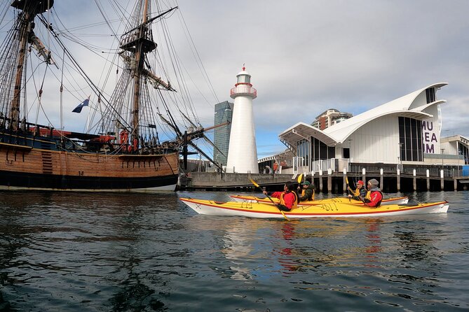 Darling Harbour Explorer - Sea Kayaking Tour - HMAS Krait and the value of a guide with maritime stories