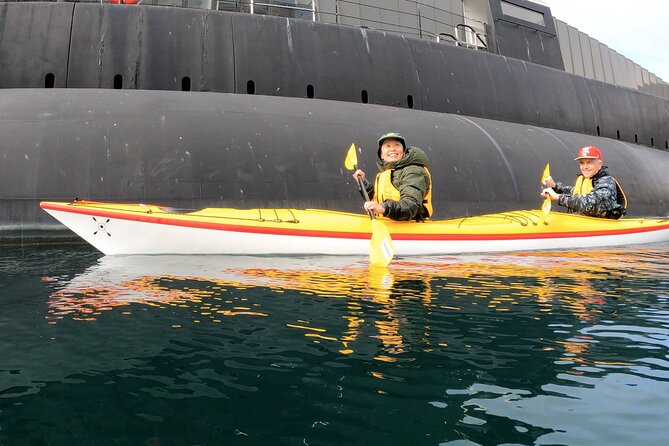 Darling Harbour Explorer - Sea Kayaking Tour - Past HMB Endeavour and James Craig, then out toward Cockle Bay
