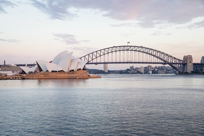 First Timer Sydney Sightseeing & Bondi Beach 1/2 Day Tour - Mrs Macquaries Chair: the skyline shot that does the work