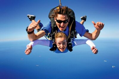 Tandem Skydive Experience over Wollongong Beach