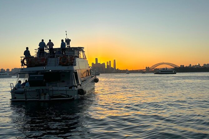Golden Glow Sunset Sydney Harbour Cruise - What you won’t get: it is not a guided or narrated tour