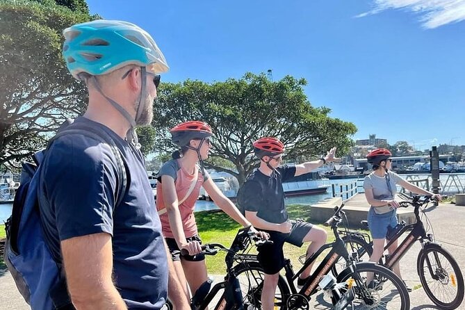 Guided Electric Bike Tour of Sydney with Bluetooth helmets - Bluetooth helmets: the real reason this tour works