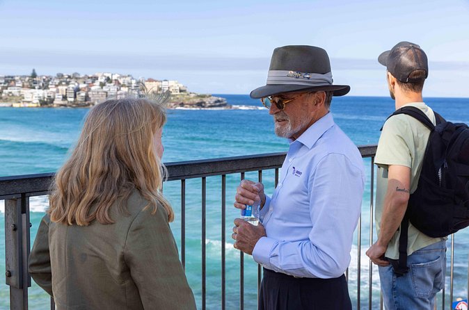 Half-Day Sydney Rocks Walking and Bondi Beach City Tour - Arriving at Bondi Beach: 1 hour 15 minutes to do it your way