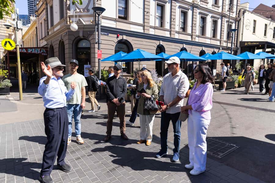 Half Day Sydney Sightseeing Tour - The Rocks & Bondi Beach - The Rocks Walking Tour: Cobblestone Lanes, Convict-Era Landmarks, and Cadman’s Cottage