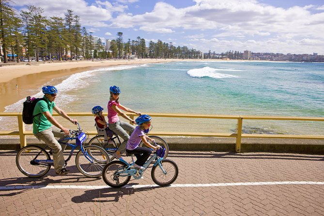 Manly Self-Guided Bike Tour - Stop 4: Shelly Beach for a swim break and a breather from riding