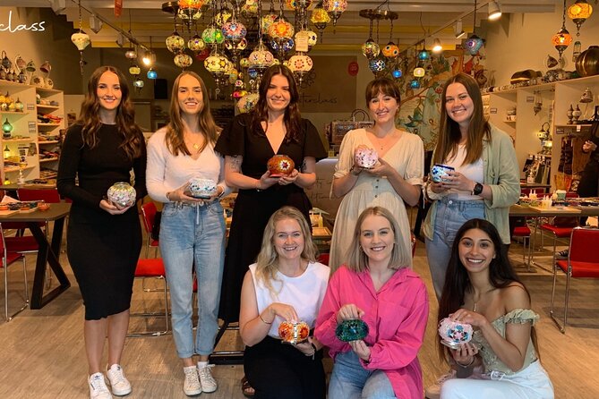 Mosaic Art Classes Sydney: Turkish Lamp Workshop - Turkish Mosaic Lamp Making in Darlinghurst: What You Actually Do