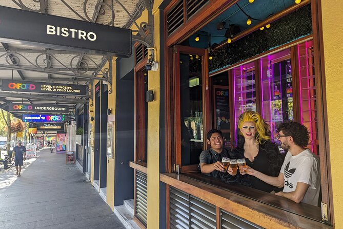 Oxford Street Nightlife Tour with a Drag Queen - Start at Taylor Square Pride Village, Then Let Oxford Street Lead