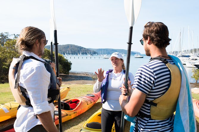 Pittwater Discovery Kayaking Tour - Stop for the Little Beach and the Lovett Bay Waterfall Walk