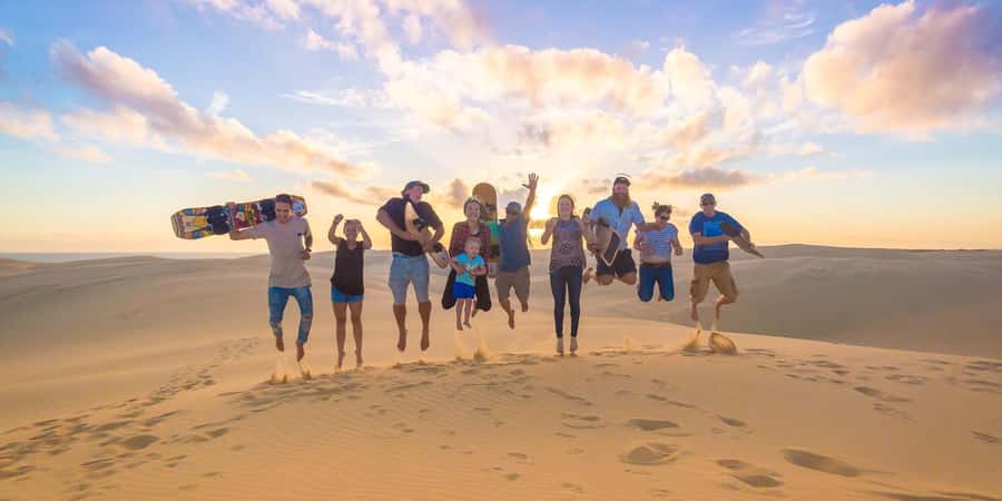 Port Stephens: Dolphin, Lunch, Koalas&Sandboarding -Mandarin - Price and value around $140 per person