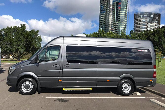 Premium Private Transfer FROM Sydney Airport to Sydney CBD/Downtown 1-13 people - Drop-off flexibility in the Sydney CBD and downtown