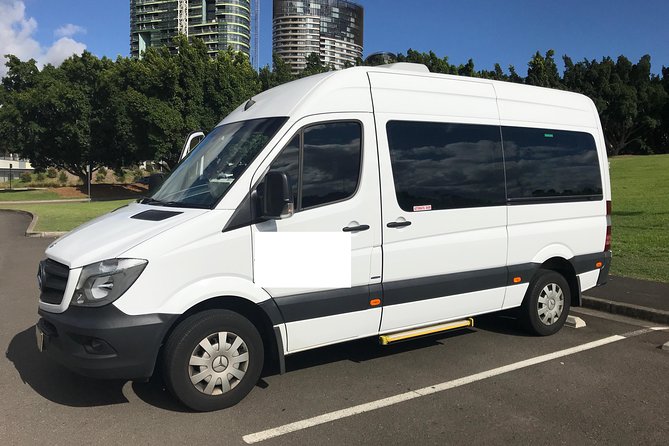 Premium Private Transfer FROM Sydney CBD/Downtown to Sydney Airport 1-11 people - Driver Tracking and Schedule Confidence (The Phone Feature That Helps)