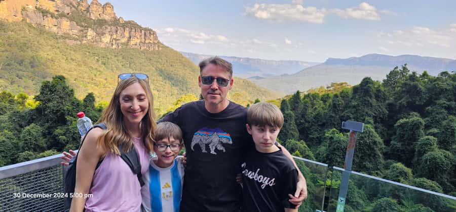 Private Blue Mountains, Scenic World & Wentworth Falls Tour - Katoomba Falls and the final lookouts: Boars Head and Cahill’s