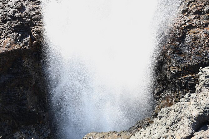 Private tour of Kiama Blowholes, Sea Cliff Bridge and Wattamolla - Wattamolla waterfall: the final mood shift