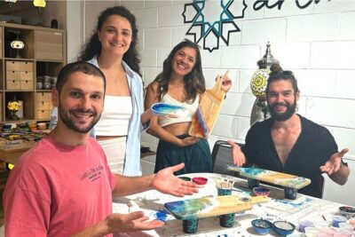 Resin Art Classes Sydney: Cheeseboards & Coasters