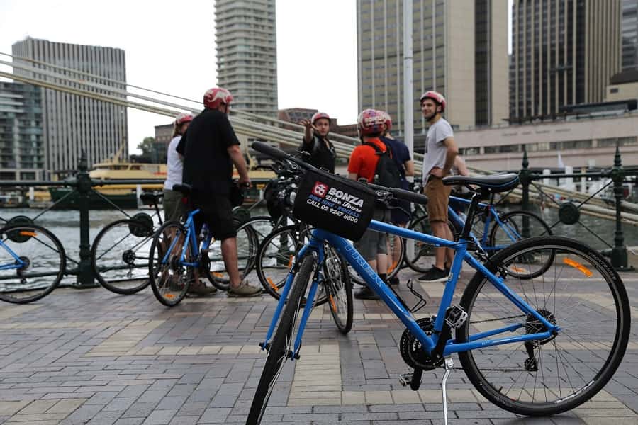 Scenic Sydney Harbour Bridge Bicycle Ride - Rolling onto the Sydney Harbour Bridge for the best views