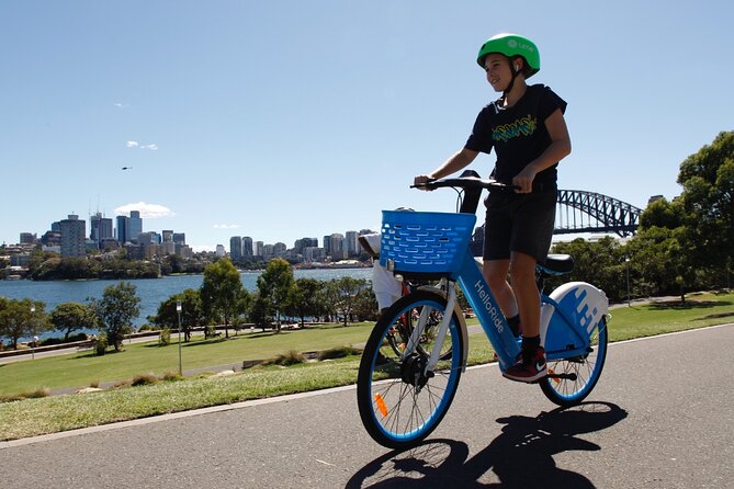 Self Guided Electric Bike Tour of Sydney - Royal Botanic Garden, Mrs Macquarie’s Chair, then a possible swim break