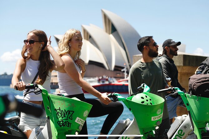 Self Guided Electric Bike Tour of Sydney - What you get in the Wheel Explorer app, and how to use it well