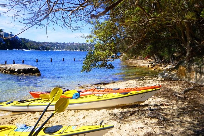 Self-Guided Sydney Middle Harbour Kayak 3 Hour Tour by Single Kayak - The brief, the map, and how guidance works on a self-guided kayak