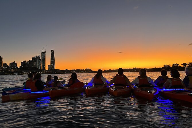 Sunset Paddle Session on Sydney Harbour (single kayak) - Stop 2: The 90-Minute Sydney Harbour Paddle With Night Lights