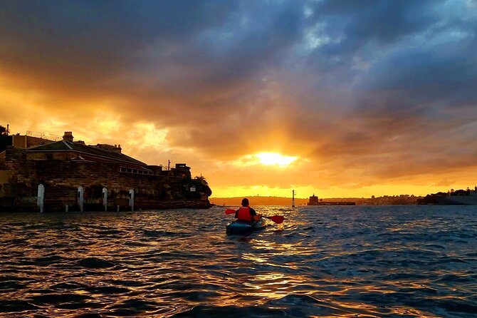Sunset Paddle Session on Sydney Harbour (single kayak) - Value and Price: Is $106.87 a Fair Deal for a Sunset Kayak?