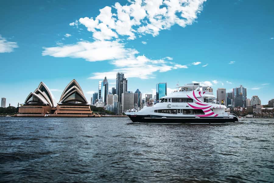 Sydney: 2-Course All Inclusive Lunch Harbour Cruise - Darling Harbour start, Wharf 8, and the right mindset