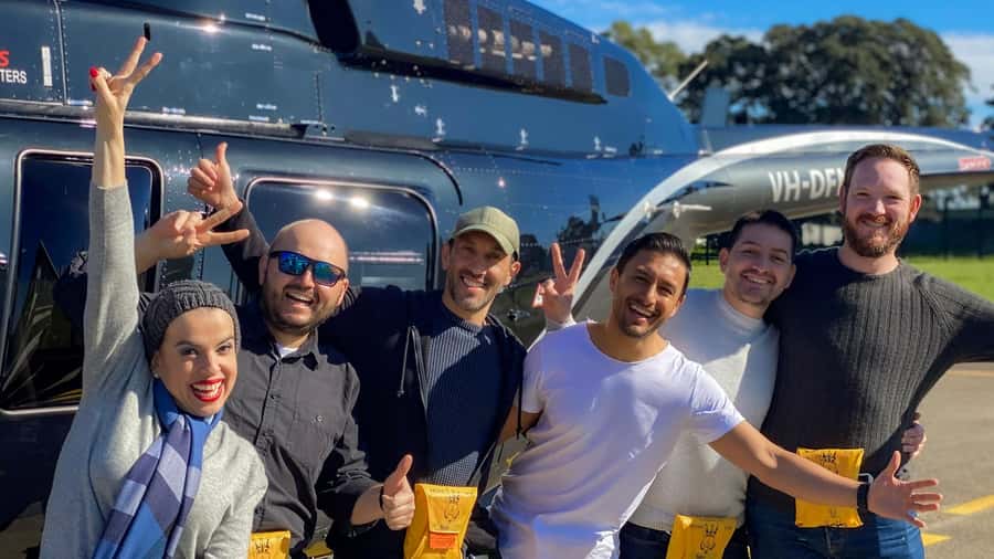 Sydney: 20-Minute Shared Helicopter Ride over Sydney Harbour - What the Cabin Feels Like: Small Group, Headsets, and Refreshments