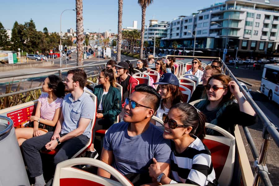 Sydney: Big Bus Hop-On Hop-Off Tour with Optional Cruise - Bondi on the Blue route: beach culture without the logistics stress