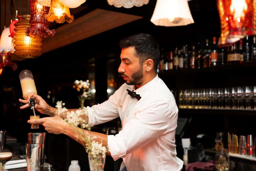Sydney: Cabaret Dinner Show at the Honeycomb Club - What you actually eat: the 2-course modern Australian dinner