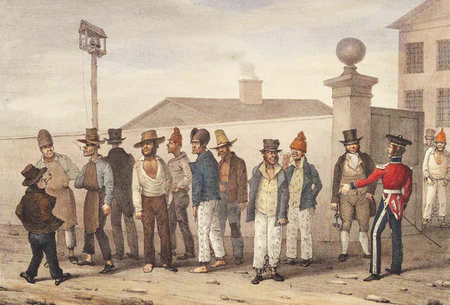 Sydney Convicts, History & The Rocks 2.5-Hour Walking Tour - Customs House Library and the port, the paperwork, the power