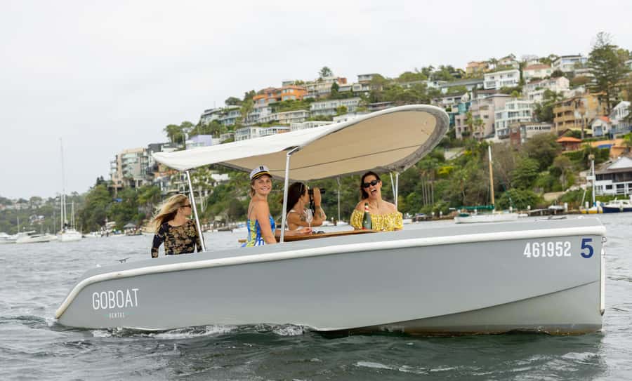 Sydney: Electric Boat Rental from The Spit, Mosman - Picnic planning that keeps your day easy