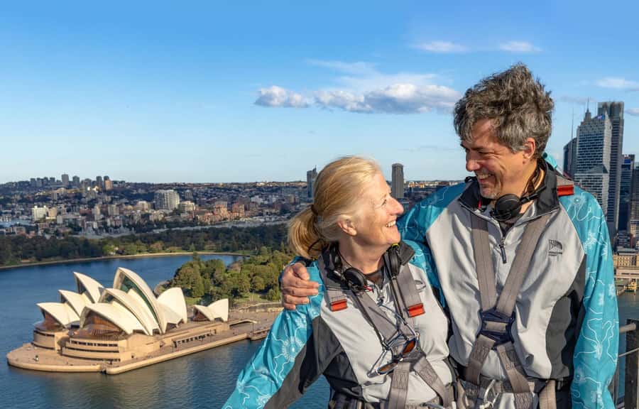 Sydney: Guided Daytime Summit Climb of Sydney Harbour Bridge - The climb itself: a slow ascent with stops, support, and great breaks