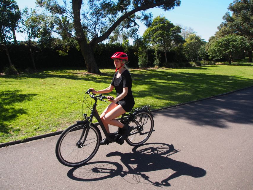 Sydney: Guided Harbour E-Bike Tour - Through the Domain to Mrs Macquaries Chair: the photo section