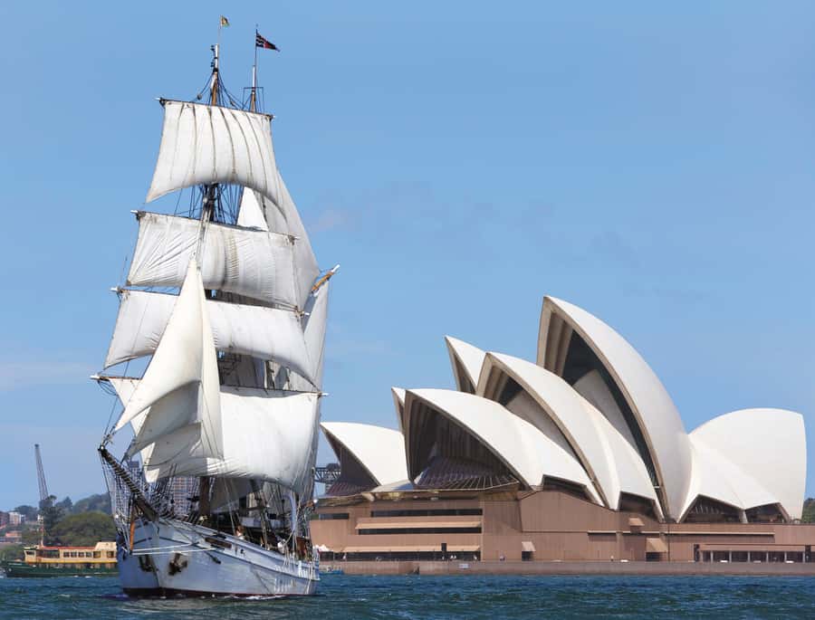 Sydney: Harbor Sunset Cruise with Dinner - Two Tall Ships, One Twilight Harbor Loop