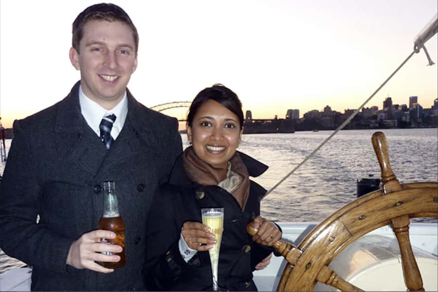 Sydney Harbor Tall Ship Wine & Canapés Evening Cruise - Helping with sails, steering, and the mast climb question