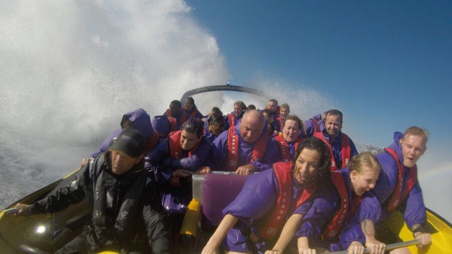 Sydney Harbour: 45-Minute Extreme Adrenaline Rush Ride - After the ride: what to do with your hair, your clothes, and your stomach