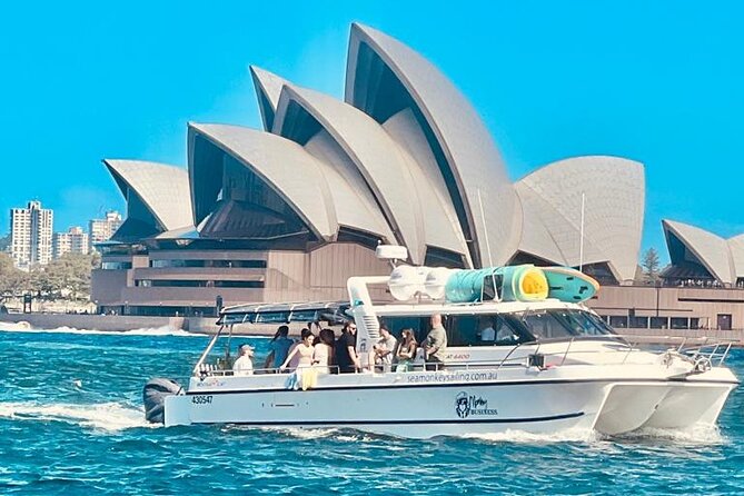 Sydney Harbour Family BBQ Cruise with Swim and Water Toys - Passing the Opera House: the views you can actually enjoy