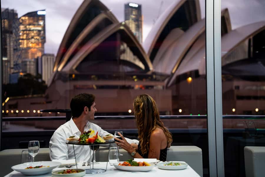 Sydney Harbour: Glass Boat Signature Dinner Cruise - The View Plan: Main Deck Windows and Sky Deck Photo Time
