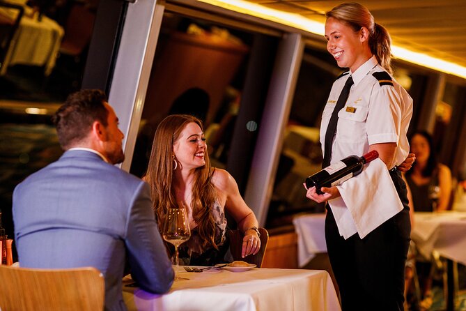 Sydney Harbour Gourmet Gold Dinner Cruise from Circular Quay - The Gold Degustation Menu and Penfolds Wine Pairings