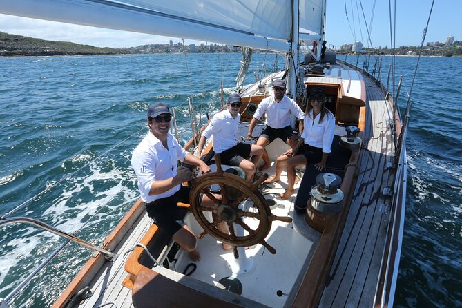 Sydney Harbour: Hands-On Sailing on Classic Yacht - Setting sails around the icons without getting stuck in traffic
