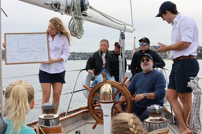 Sydney Harbour: Hands-On Sailing on Classic Yacht - Shark Island: a quieter moment on the harbour route
